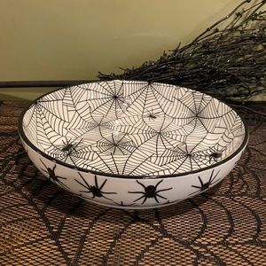 SOLD Spiderweb Serving Bowl